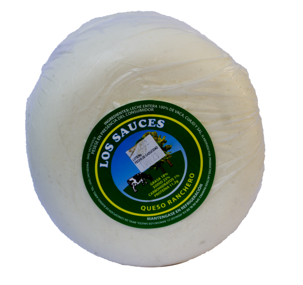 Queso ranchero Los Sauces Cremerías Diana
